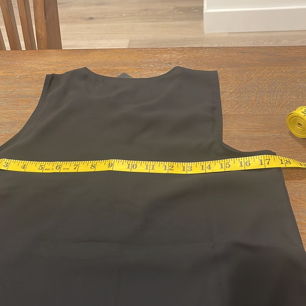 INC Black tunic. Size S - Picture 8 of 9